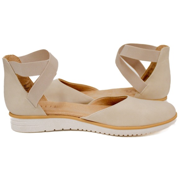 Soul Naturalizer Intro Flat Nubuck Ankle Strap Comfort Shoes Size 8.5 Wide - Picture 7 of 11